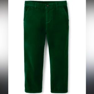 Gymboree Green Velvet Pants